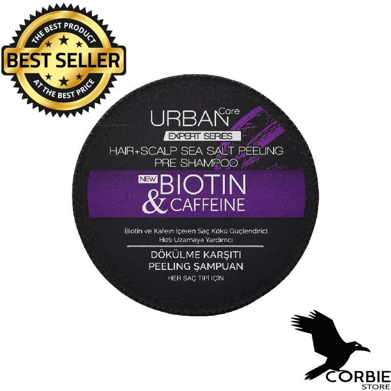 Urban Care Expert Series Sea Salt Biotin And Caffeine Peeling Shampoo 200 ml