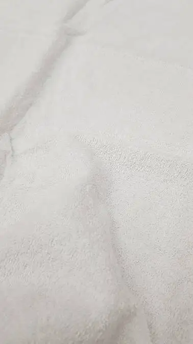 Baby Bathrobe Set All White Without Embroidery Customizable