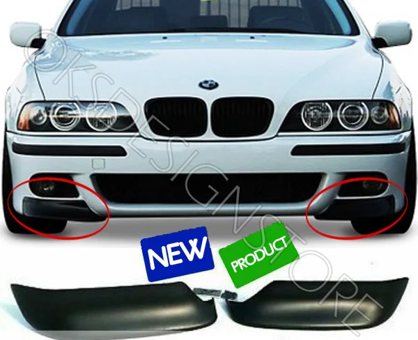 For BMW E39 M Tec 5 Series 1996 1997 1998 1999 2001 2002 2003 Front Bumper Lip Splitter Flap Corner