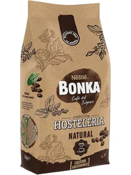 Bonka Colección Hosteleria Café en grano 100 % Natural Cultivo Sostenible Paquete de 1 kg