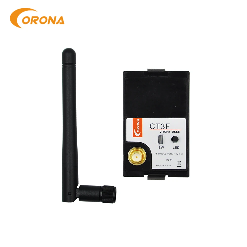 Corona CT3F 2.4GHz DSSS 3 Channel RF Module & CR3D Receiver for Futaba 3PM 3PK Hitec Transmitter