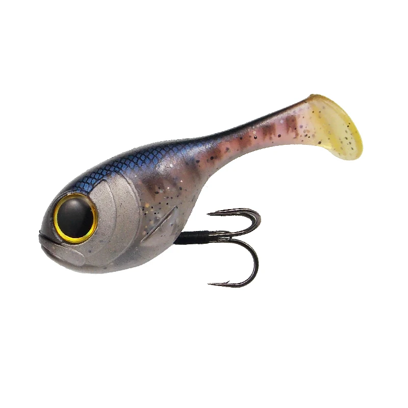 ESFISHING Weicher Köder Ballonfisch 82mm24g Deraball Pesca Künstlicher Angelköder für Hecht und Barsch – Detail 4