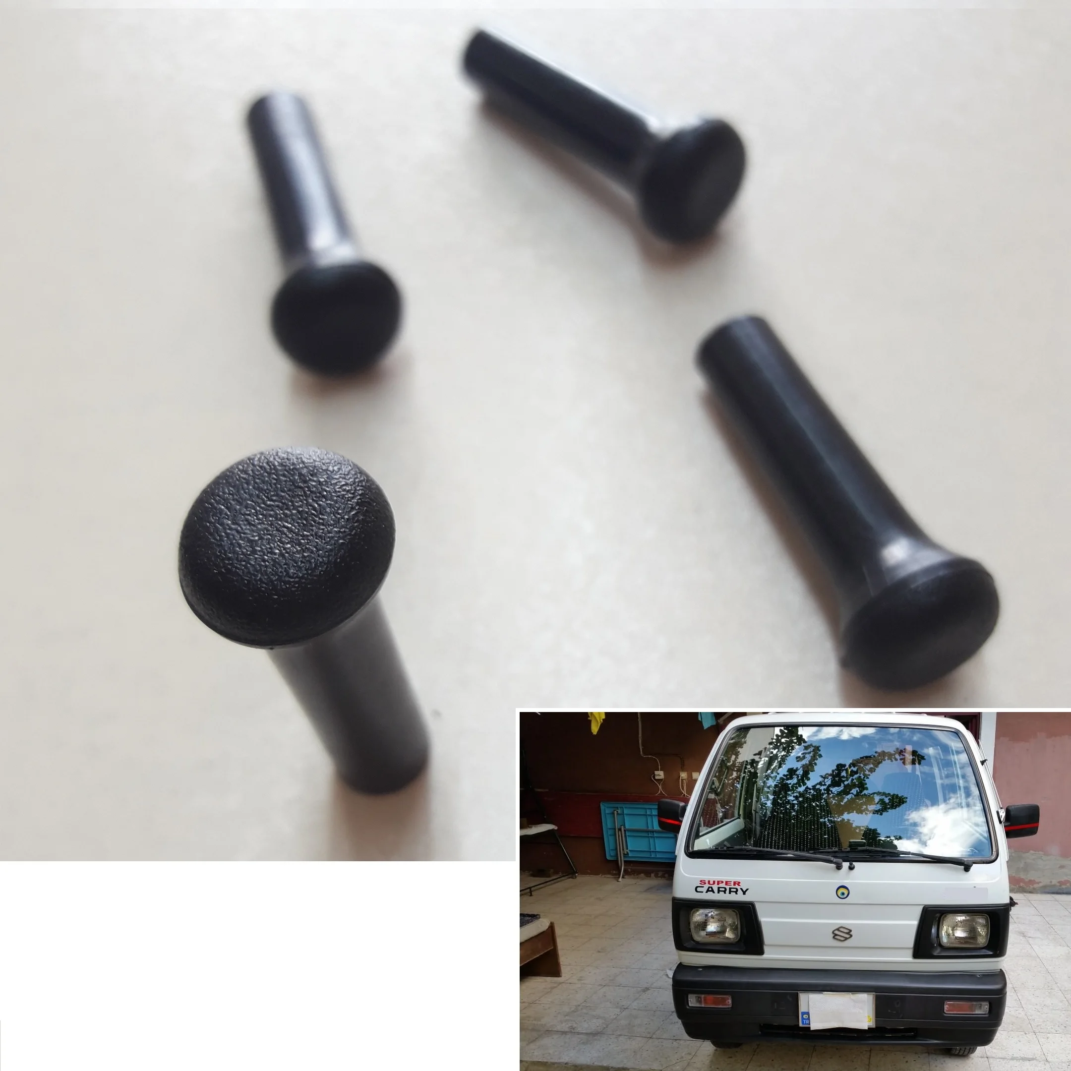 4 Pieces Door interior Unlock Button for Suzuki Carry SuperCarry SK410