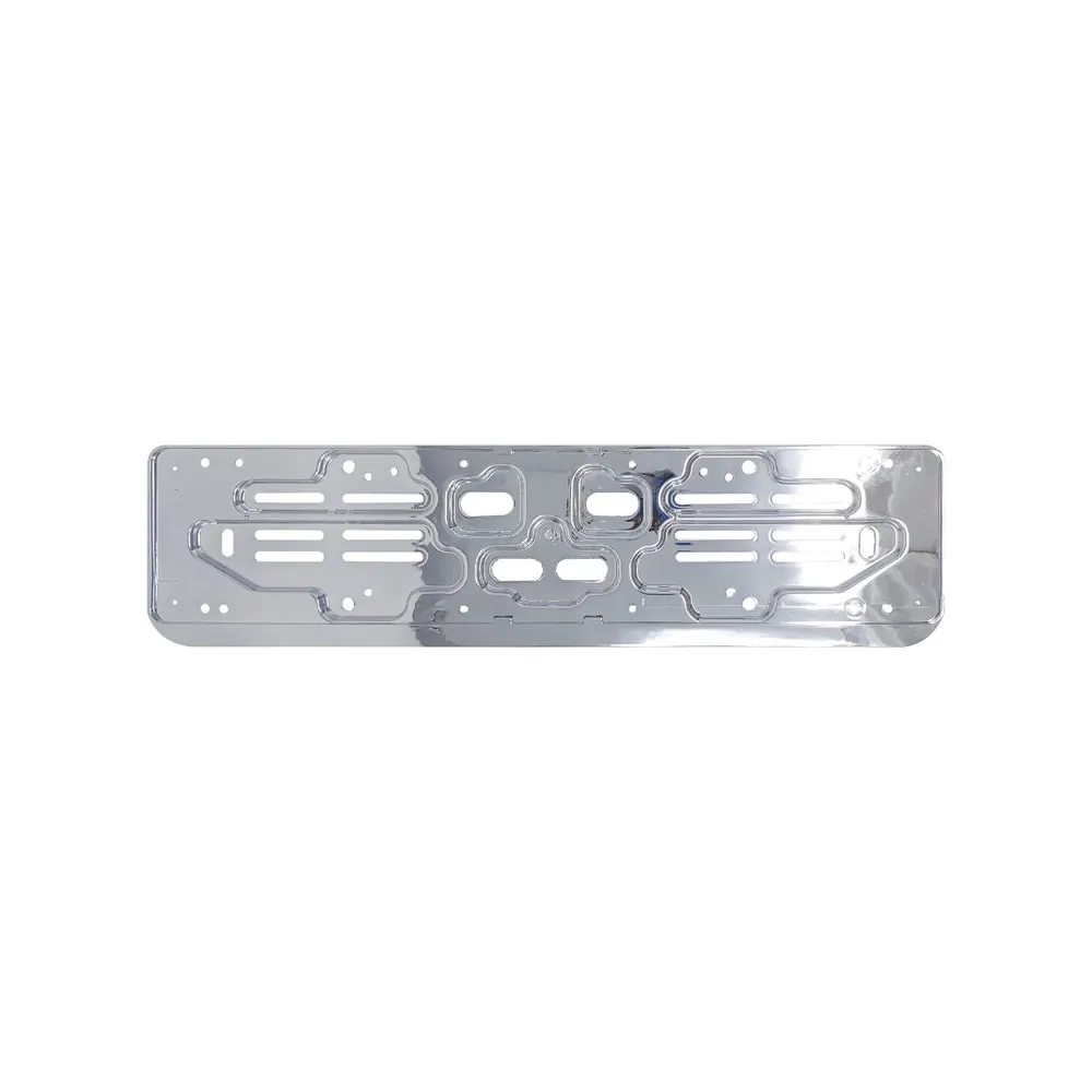 Plate holder chrome front and rear Universal