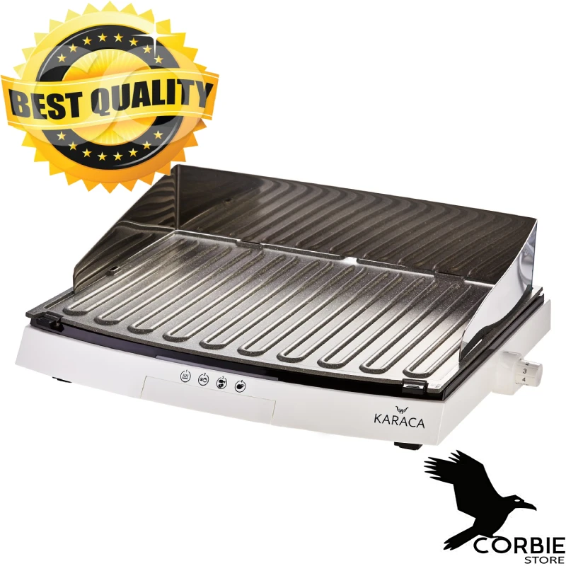 

Karaca Electric Grill Allure Series Black White G1001 Original High Quality