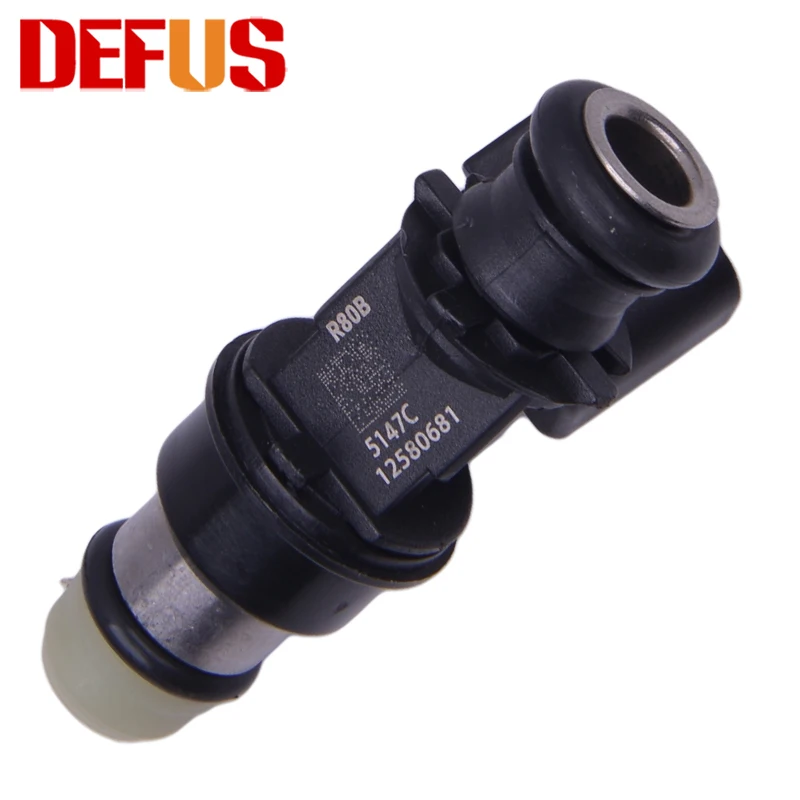 4PCS Fuel Injector OEM 12580681 Nozzle For Chevrolet 2004-2010 CHEVY GMC 4.8 5.3 6.0 6.2 V8 Flow Matched Fuel Petrol Injection