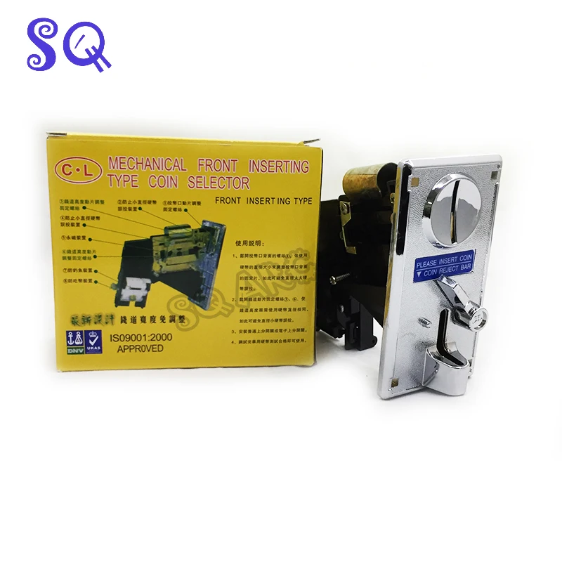 

2pcs/lot mechanical coin purse coin acceptor for vending machines