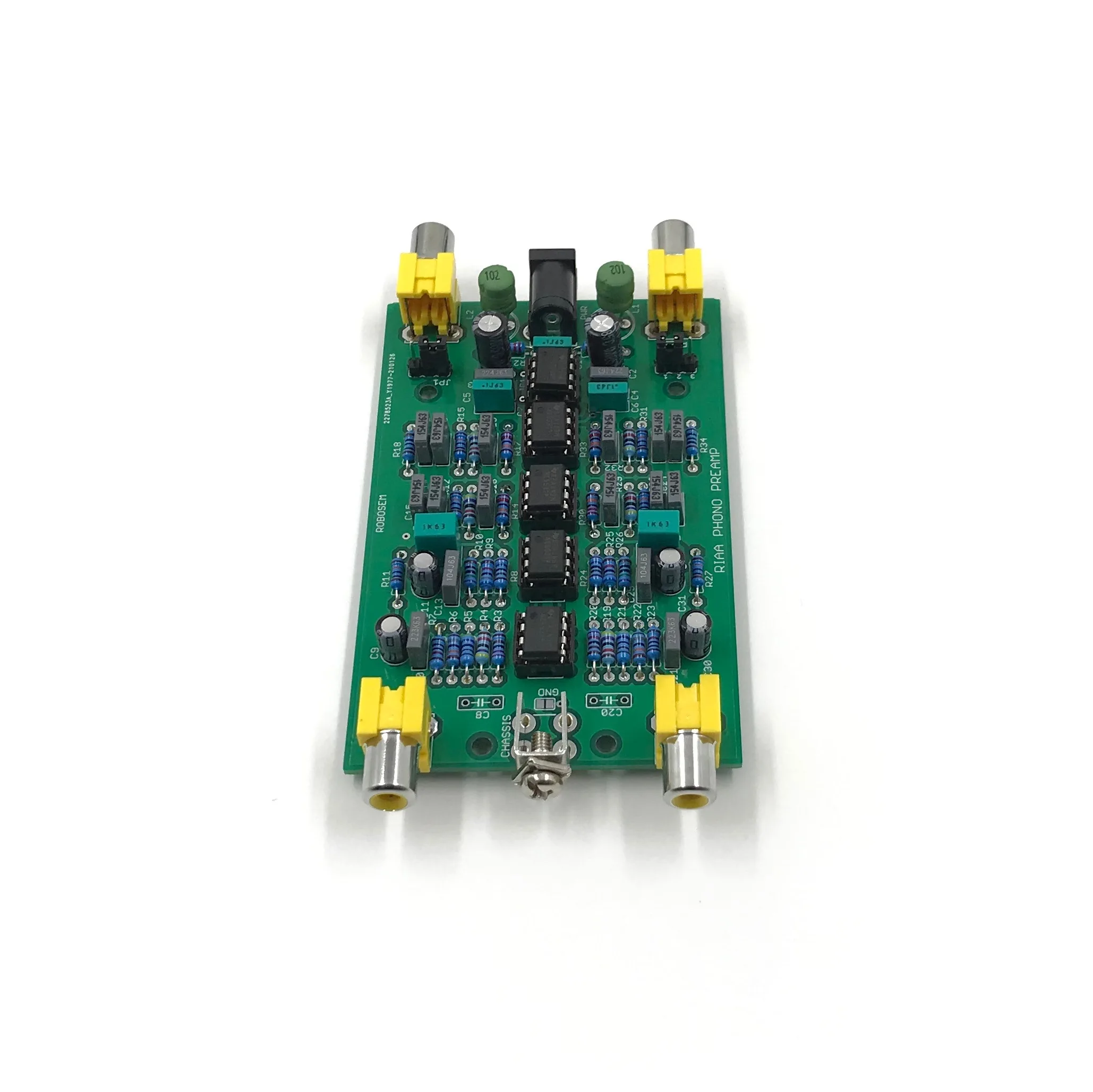 Phono Preamplifier Circuit Board MM RIAA Preamp HI-FI Amplifier with Subsonic Filter for Vinyl Record Player Turntable Rumble