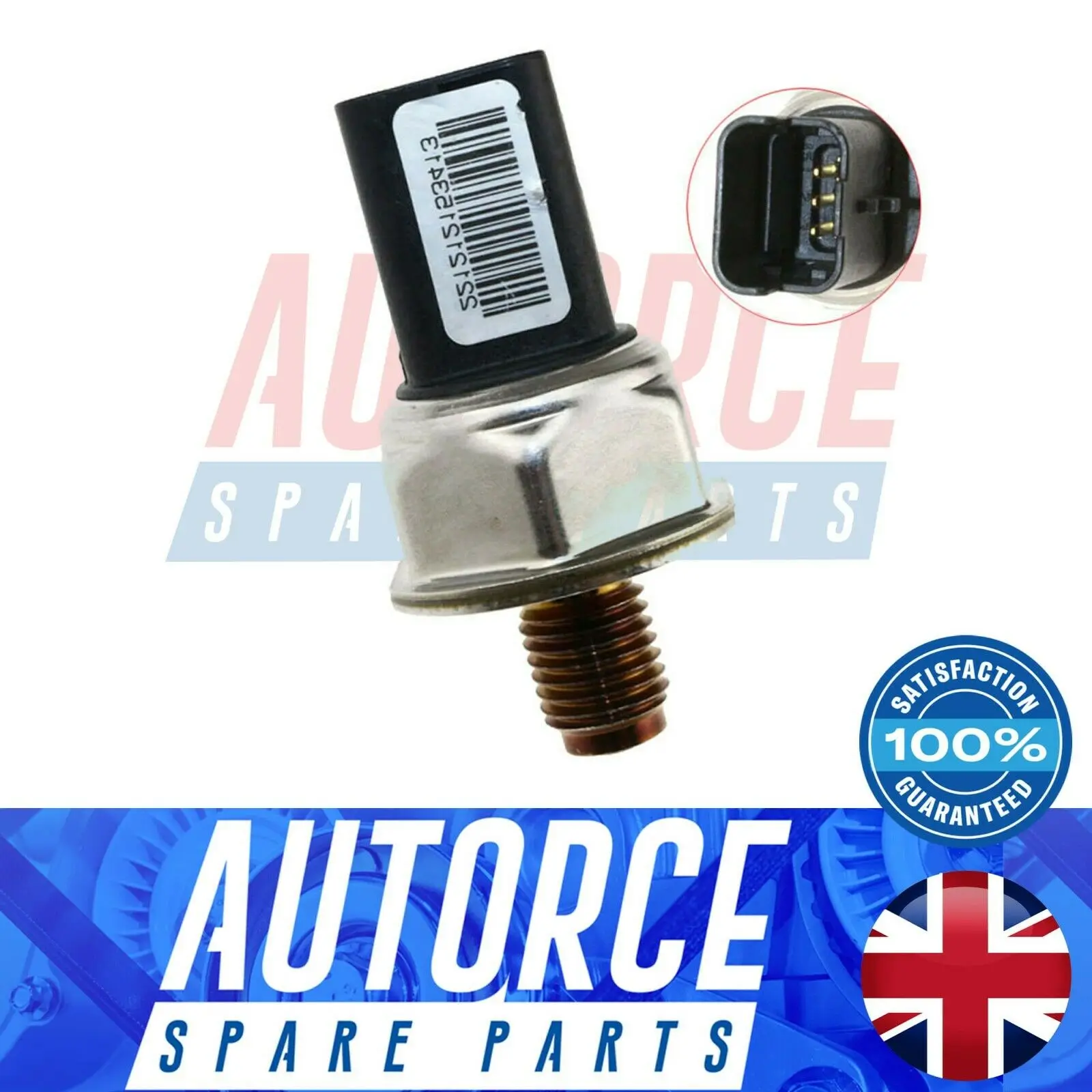 FOR CITROEN BERLINGO NEMO C1 C2 C3 C4 C5 1.4 1.6 HDI FUEL RAIL HIGH PRESSURE SENSOR 1618.59, 9649358780, 9660276280, 9685640480