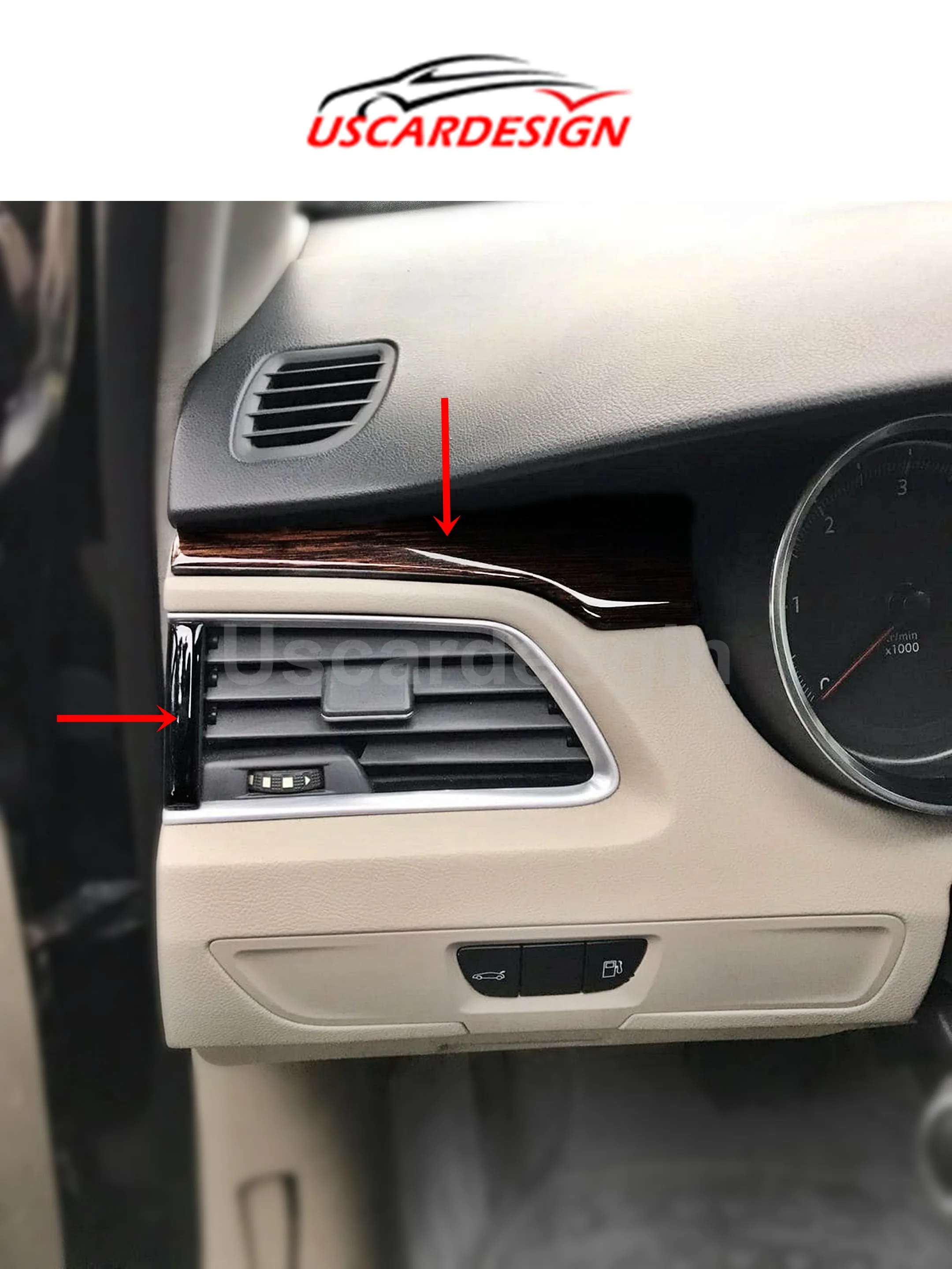 For Peugeot 508 (2010 - 2018 ) Interior Trim Accessorie, Dashboard Cover, Door Handle, Shifter Gear, Console,