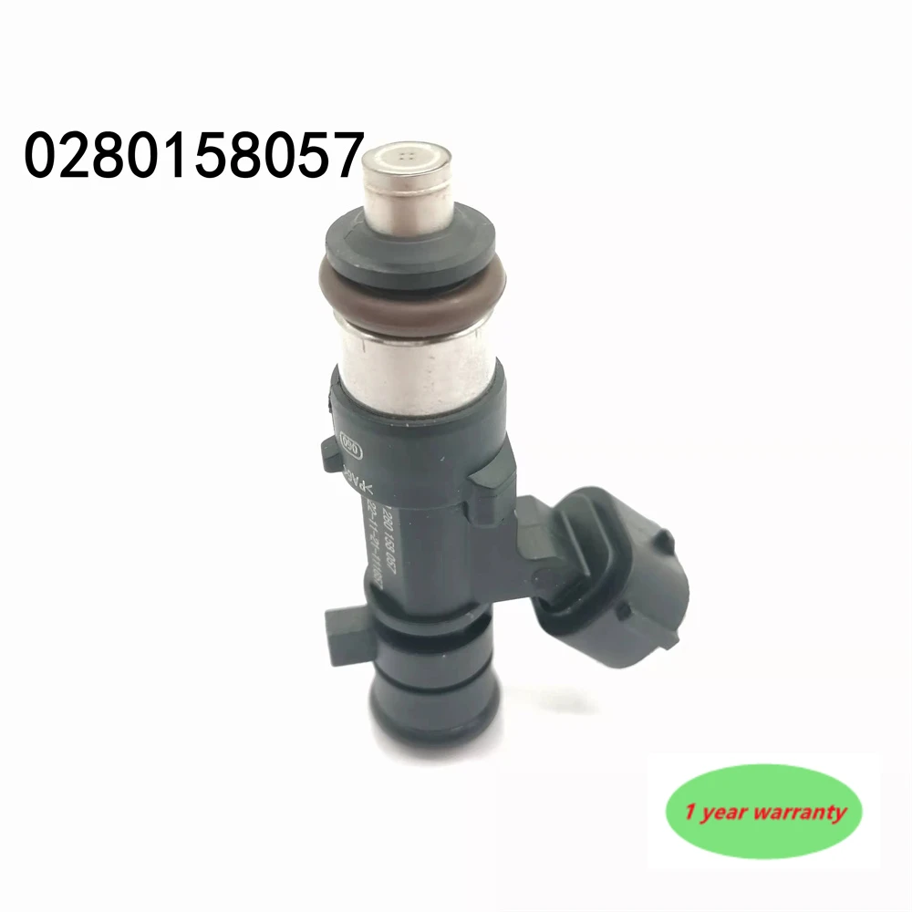 4PCS/SET 0280158057 Fuel Injector For CITROEN C2 C3 C4 PEUGEOT 206CC 207 307 1.6 0280158057 Car Accessories