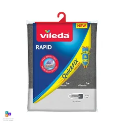 Vileda Viva Express Rapid Ironing board Cover Ironing Board Cover, Universal Size, easy to attach ironing cover