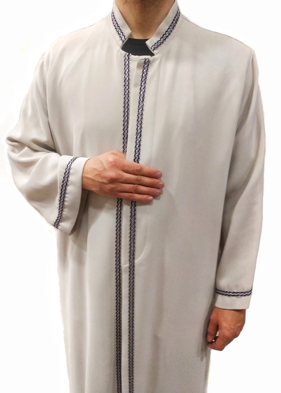 Reis ชายมุสลิมอิหม่ามมัสยิดมัสยิด Jubba อาหรับ Hodja Robe ตุรกีอิสลามครูคุณภาพ Caftan Dubai พิเศษศาสนา Ramadan