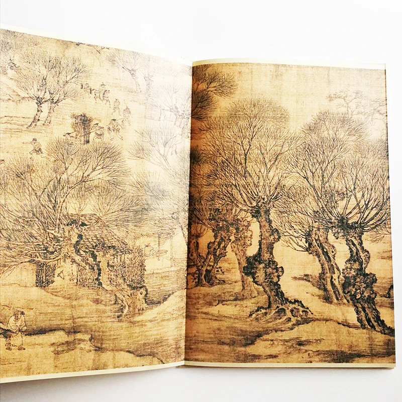 Along the River During the Qingming Festival by Zhang Zeduan (Song Dynasty) Traditional Chinese Painting Series Art Book