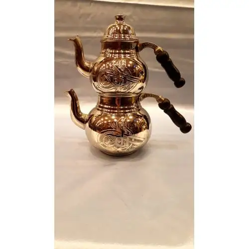 DOLBOVI Handmade Real Copper Authentic Embroidery Turkish Arab Gifts Teapot teapot broach blooming tea tea gift blooming tea portable tea cup with strainer sake tibetan tea pot чай tea tea pot tea set tea teapot tea po