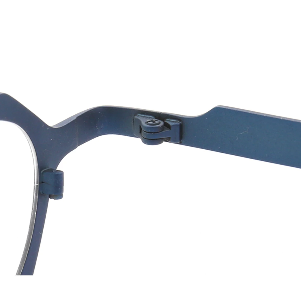 Women Pure Titanium Glasses Frames Men Optical Eyeglass Frames Classic Vintage Octagon Round Oval Rectangular Rx Eyewear Red
