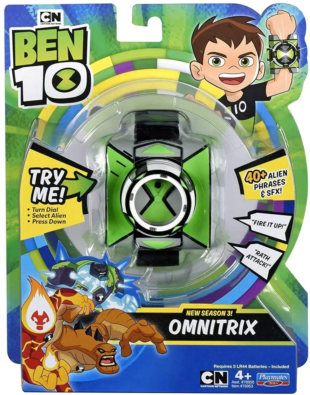 Ben10 Basic Omnitrix watch Ben Ten 10 Transformation Device Hero Battle show wrist electronic clock Children digital Toy Gift