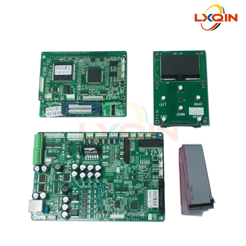 LXQIN Senyang xp600 board kit single head board main board Allwin Xuli Human eco solvent printer xp600 old version plate kit