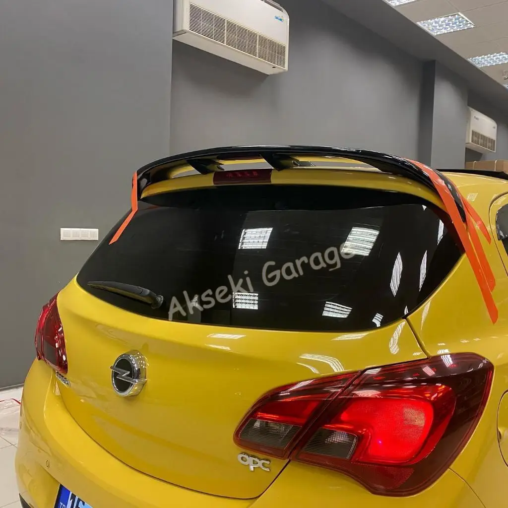 For OPEL CORSA E 2014-2020 Models Spoiler-Auto Car Accessories Styling Wings Diffuser Bumper Flaps Ornament Quality Express