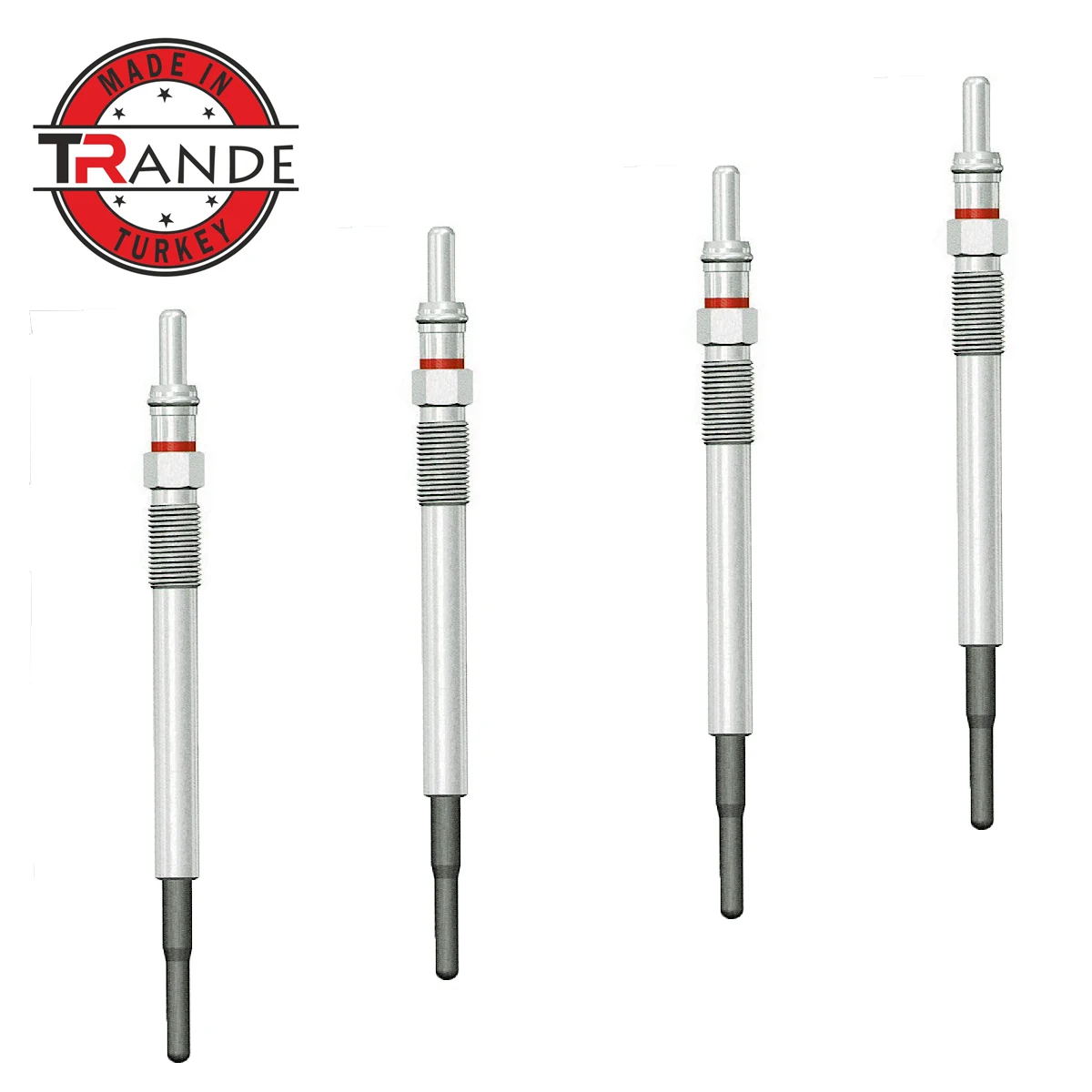 Trande Diesel Engine Heater Glow Plug 4 Pcs 5V For 0100266068 Made In Turkey Trande Store Guarantee