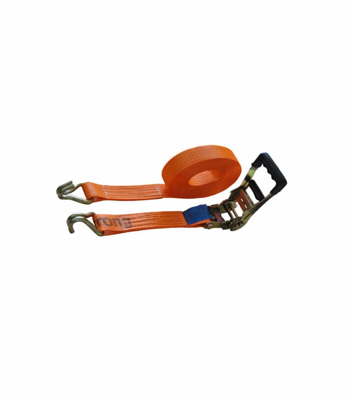 50mm 10mt 2 tons Ratchet Strap Ratchet Strap  Tie Down Strap With J-Hook Load Capacity 2000kg Work Limit 3000kg for Lawn Equipme