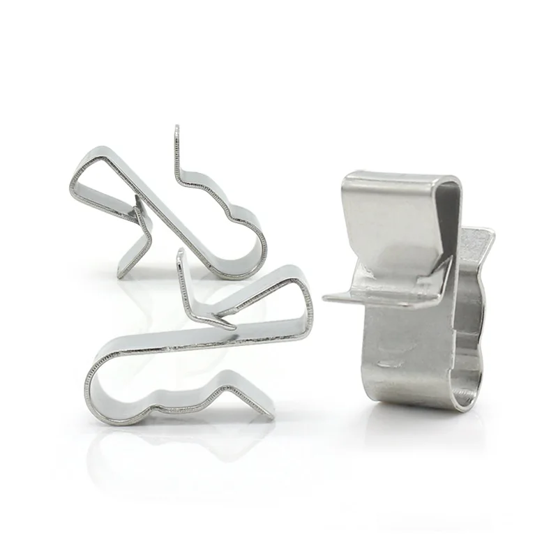 100pcs sus304 material PV cable clips system mounting installation