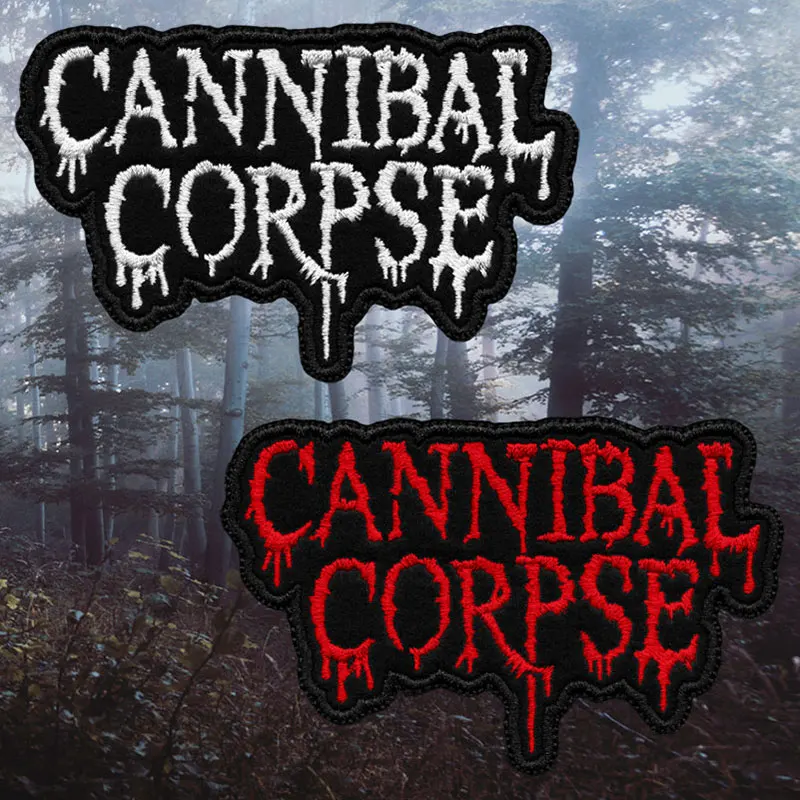 Cannibal Corpse Logo Patch: A Verdadeira Expressão do Death Metal Americano para Fãs Autênticos