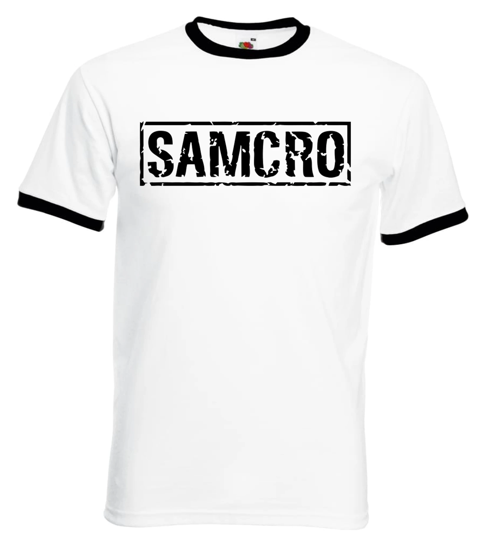 Sons of Anarchy Samcro Ringer Premium Cotton Quality 170grs T-shirt