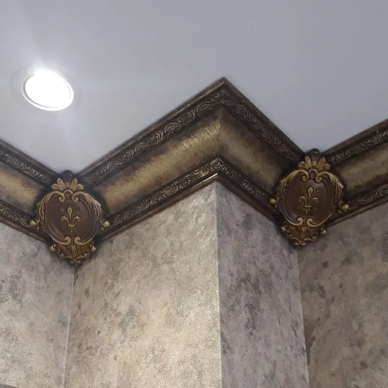 DECOGOLD Decorative Corner Motif To Hide The Joint Points Decorative Motif For Interior Design
