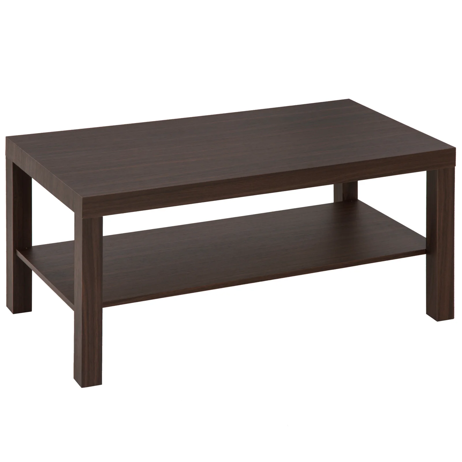 HOMCOM coffee table tea furniture living room dining table side table Wood