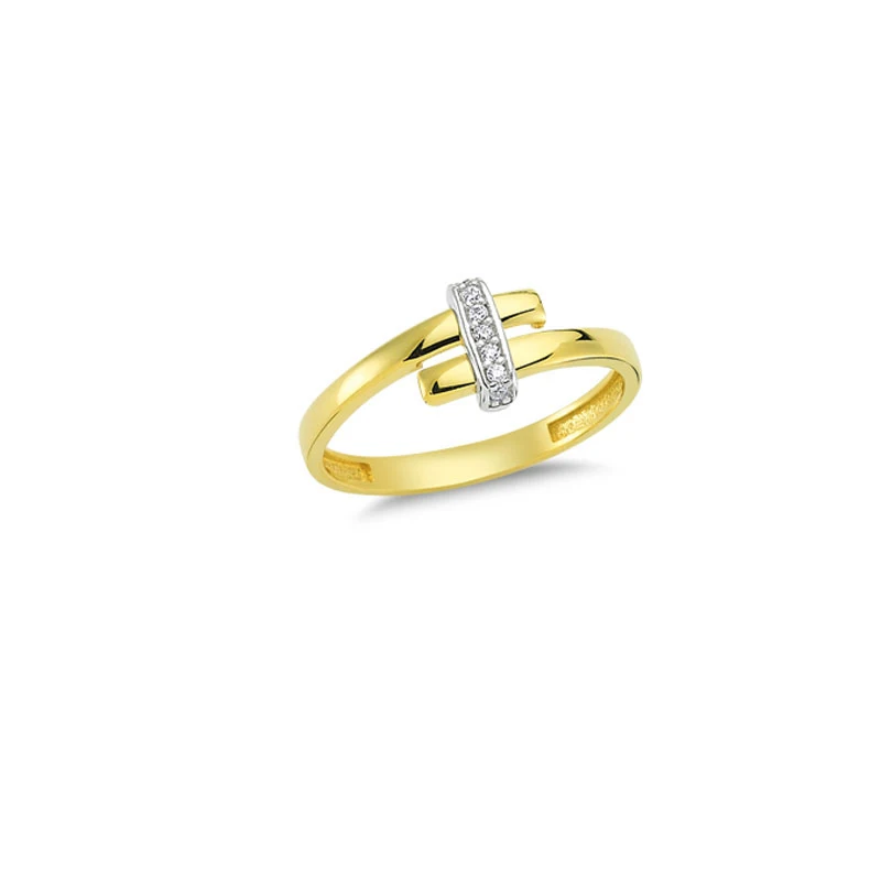 14K Solid Gold Classy Ring for Women