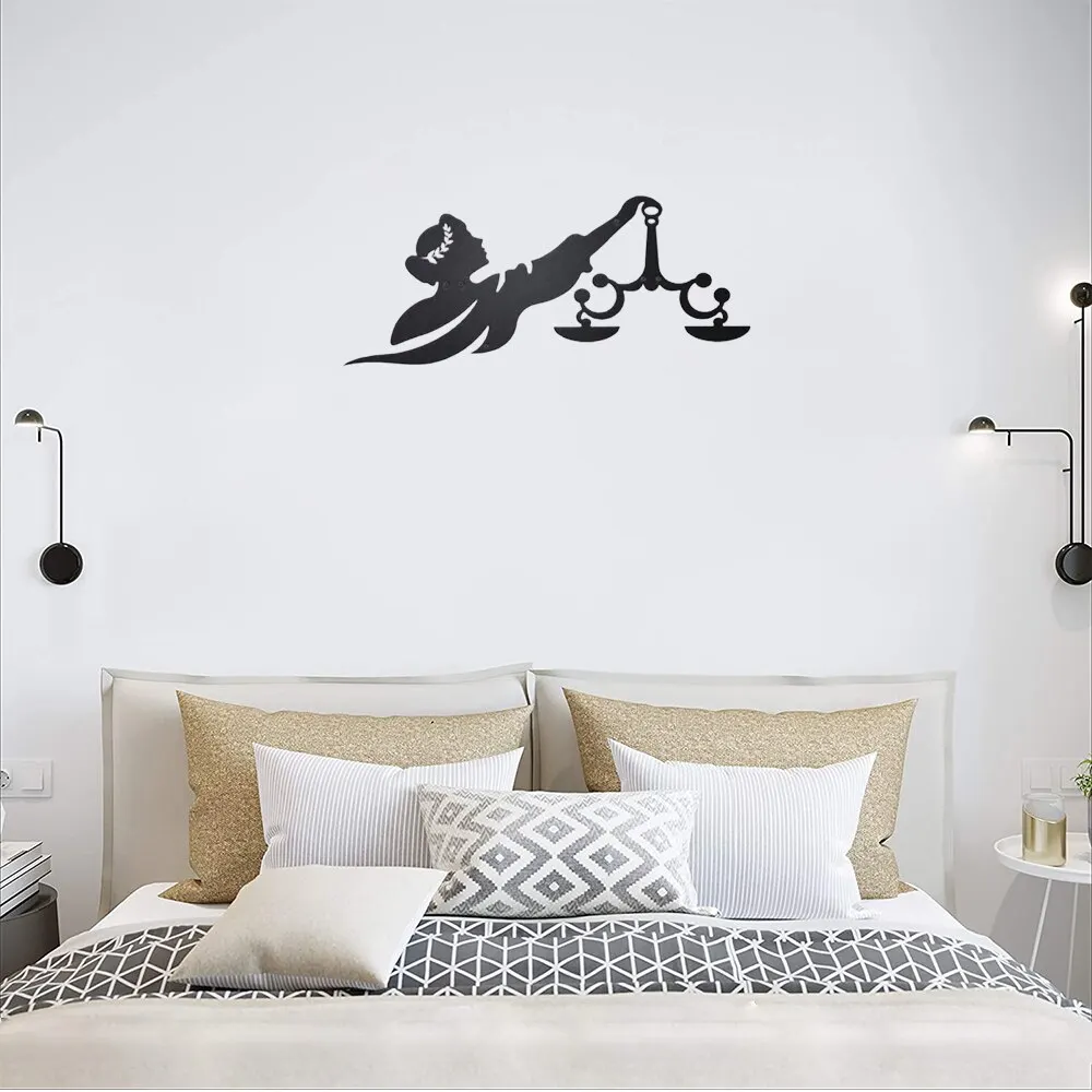 Equality Law Metal Wall Art Decor Laser Cut Hanging for Indoor Outdoor Home Office Decorative Garden Bedroom Livingroom Plaque