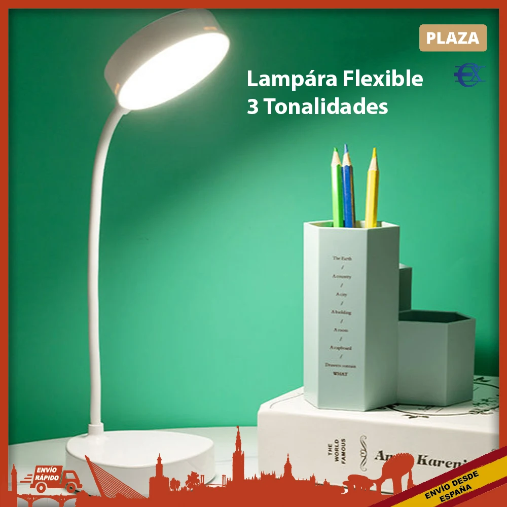 EUROXANTY®| Table lamp | Led lamp | Desk light | Led light | Flexible lamp | Flexible Led lamp | Flexible Led lamp