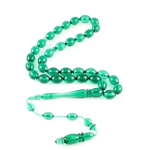 Tesbih1453 Replica Fire Amber prayer beads Green T11 Islamic Muslim rosary beads bracelets 33 prayer accessories for men stone turkey