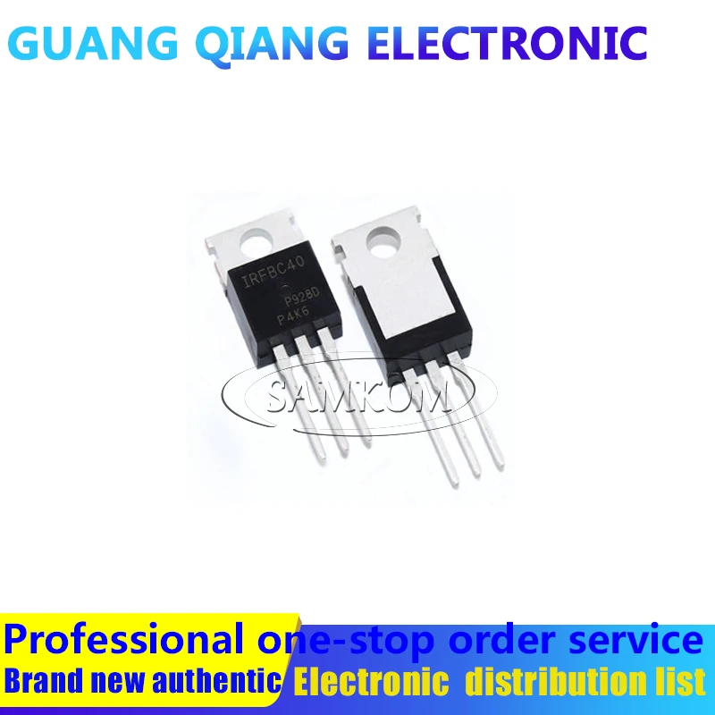 1PCS IRFBC40 BC40 IRFBC30 BC30 MOSFET N-CH 600V 6.2A TO220AB