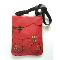 SRO Design Fancy Bicycle Handmade Leather Bag Creative Organic Daily Usage Chic Elegant Gracious Stylish Classy