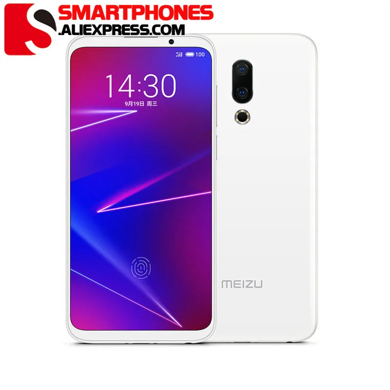 Meizu-smartphone Rom Global 16×6.0 Drive 4g Lte com Snapdragon 710 Câmeras Traseiras Duplas Android 8.1 Tela Cheia e com Impressão Digital