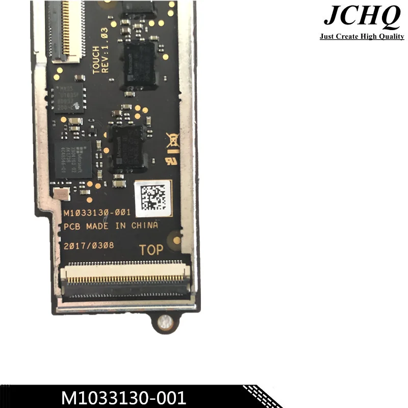 لوحة اللمس الأصلي لسطح كتاب 2 15 بوصة 1793 LCD تعمل باللمس محول الأرقام مجلس موصل الكابلات المرنة M1033130-001