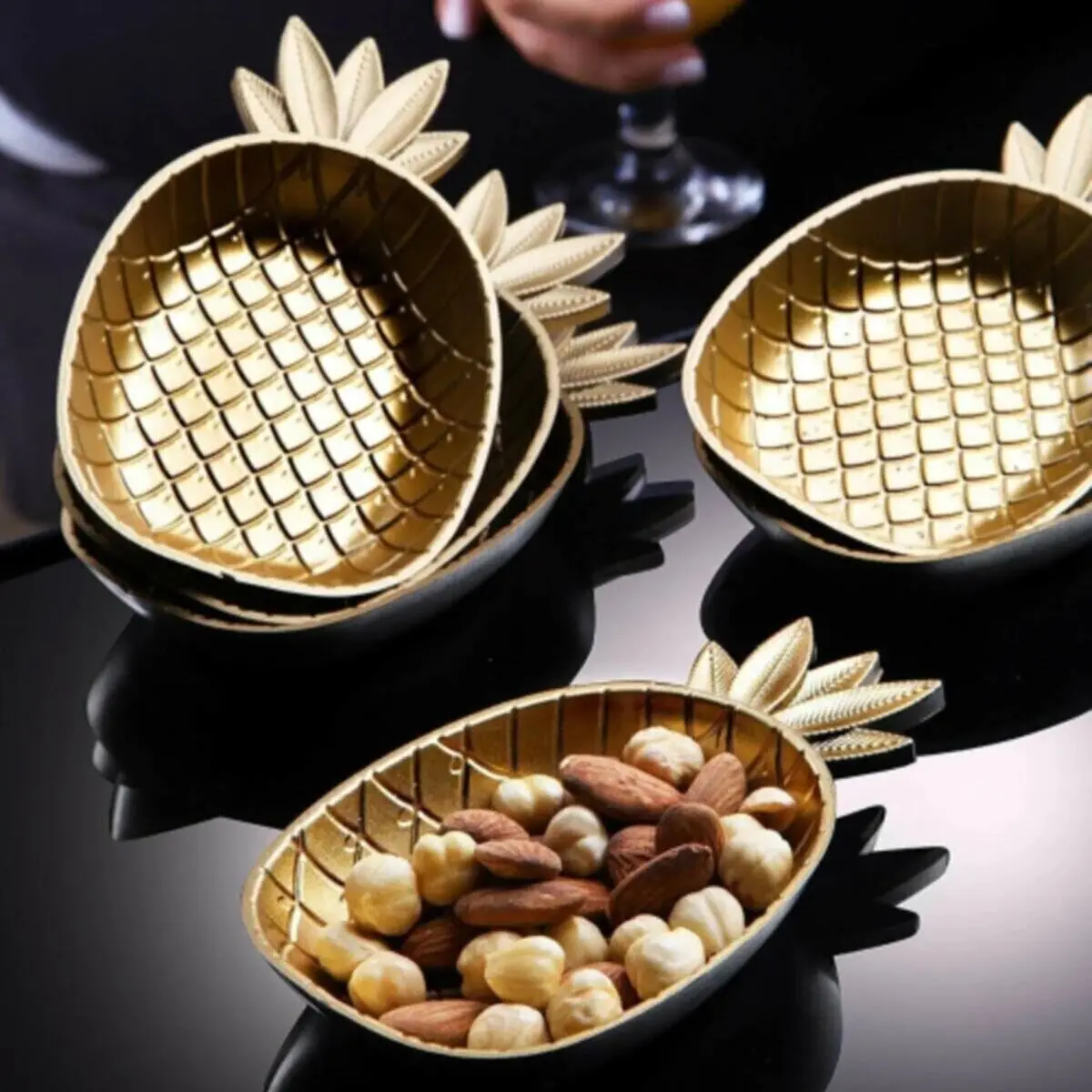 Multi-Purpose Nuts Bowl Set 6 Pcs Serving Bowl Storage Dish Kitchen Dining Bowl Tableware Dinnerware Home Decor Easy To Clean