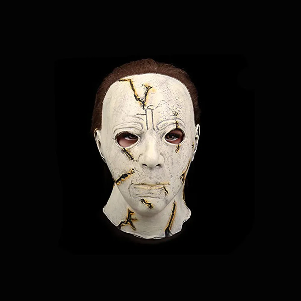 Bulex Halloween Mask Mike Mel Moonlight Panic Terror Latex Horror Mask Cosplay Full Face Helmet Party Scary Michael Myers Masks