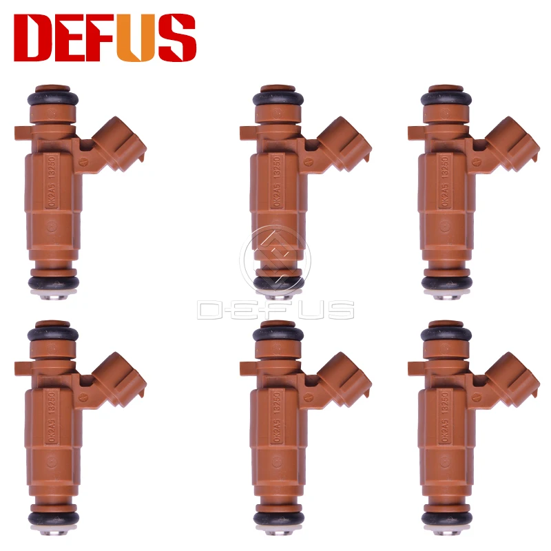 

6x Fuel Injector 0K2A513250 For Hyundai SEPHIA SPECTRA 98-04 0K2A5-13250 Nozzle Injection Petrol Engine Valves Injectors FJ497