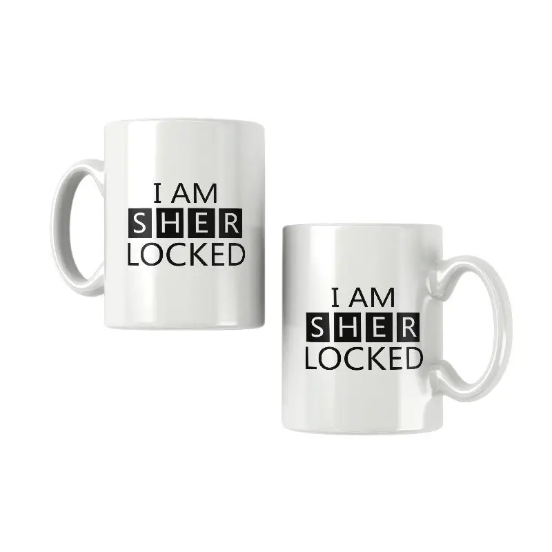 I Am Sherlocked White Ceramic Coffee Tea Milk Beer Mug Cup