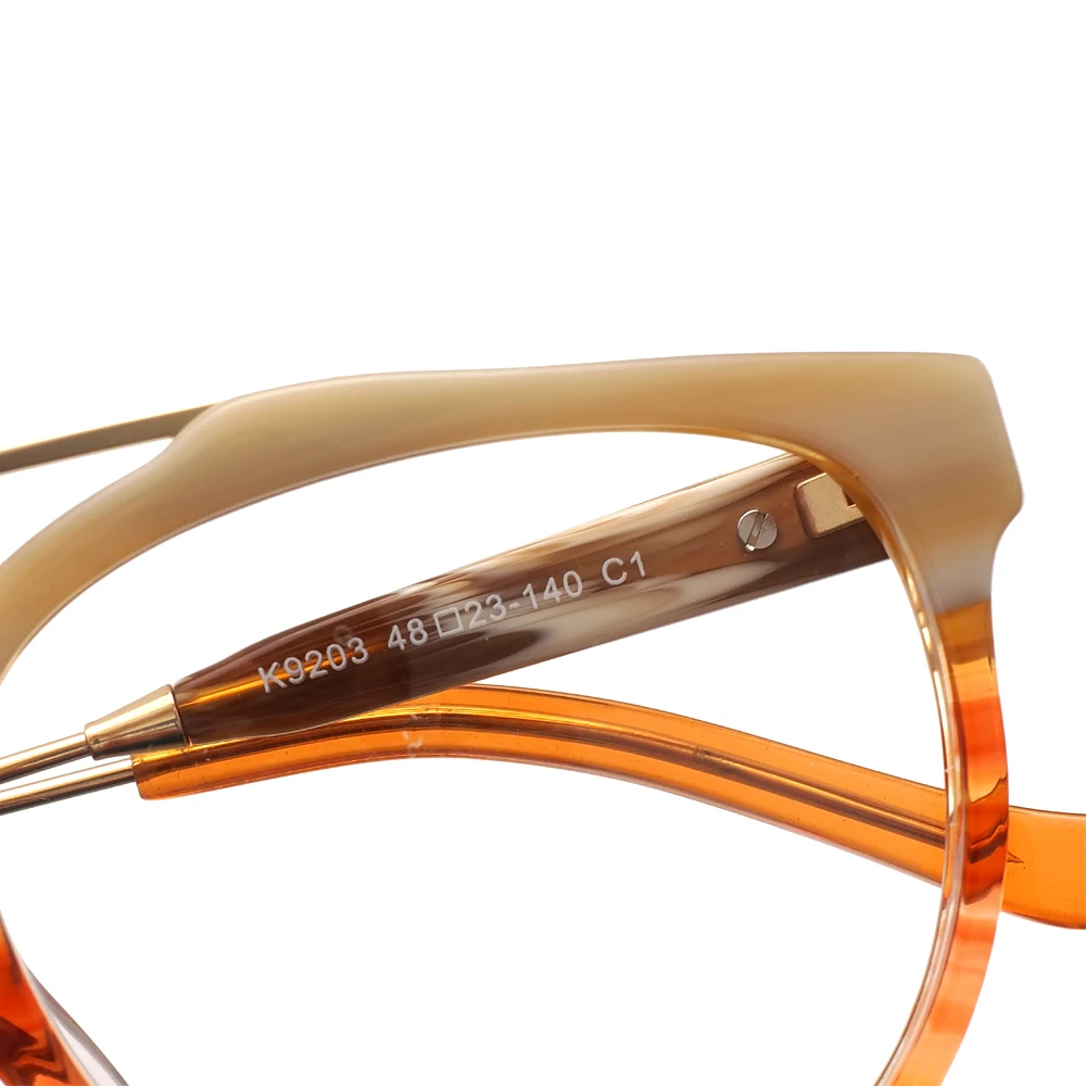 Vintage kobiety okrągłe oprawki do okularów męskie okulary optyczne ramki podwójny mostek Retro okulary korekcyjne brązowe klasyczne modne — zdjęcie 5