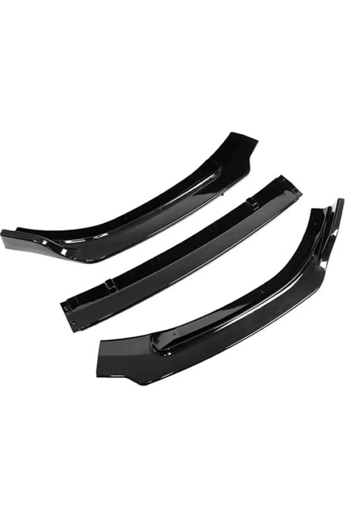 

For Audi A3 2012.2016 8V/SB Sedan HB- Sport Front Bumper Attachment Lip 2010-2020 Piano Glossy Black auto styling accessories