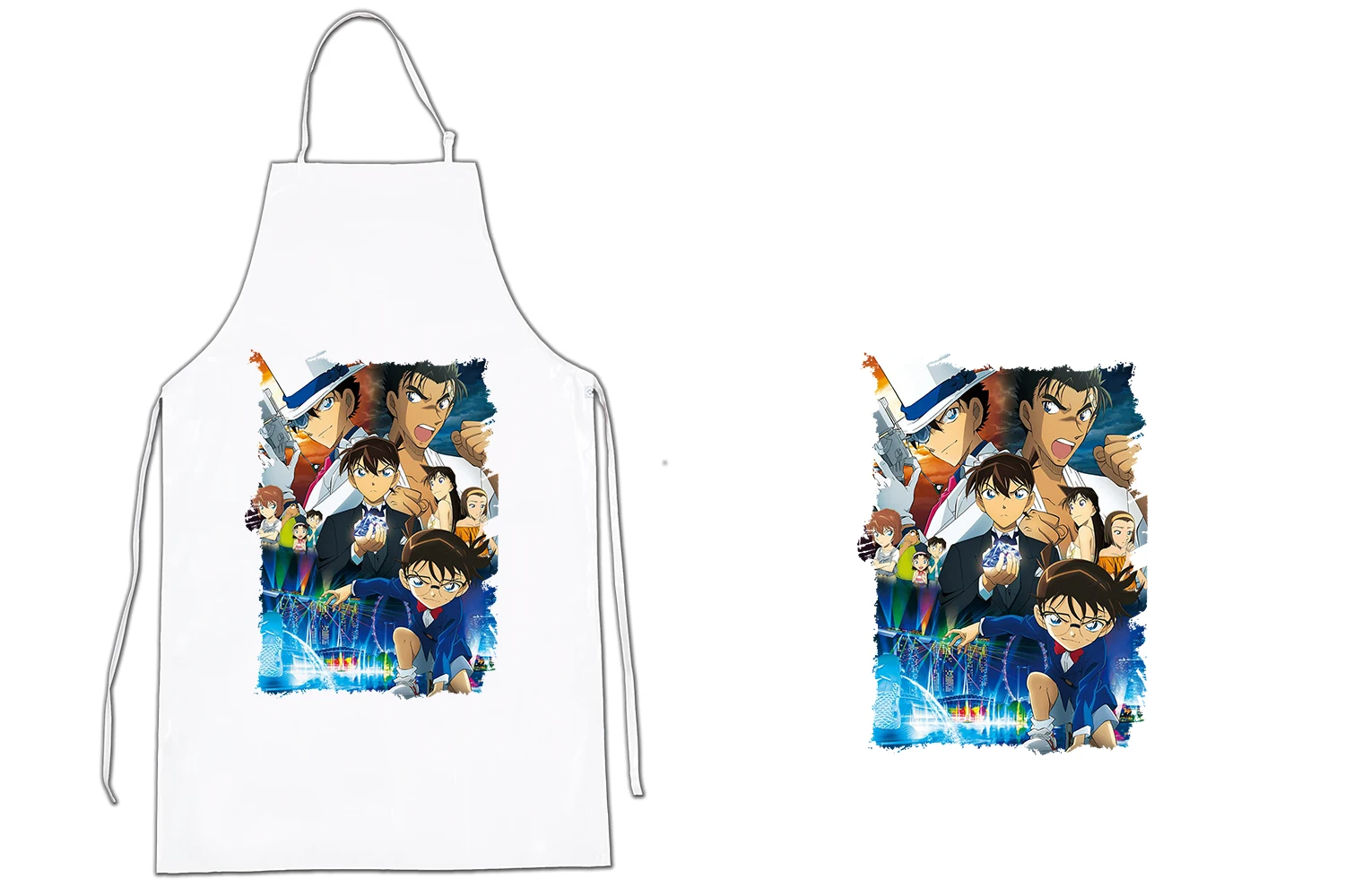 Apron A3 DETECTIVE CONAN MOVIE kitchen kitchen apron