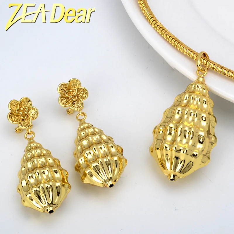 ZEADear Set Jewelry   2022 Trend Luxury For Women Earrings Pendent  Hot Sale Romantic Forbridal Necklace For Wedding