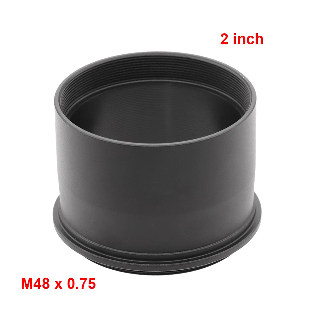 2 inch to M48X0.75 Telescope Eyepiece Adapter Tube for 2