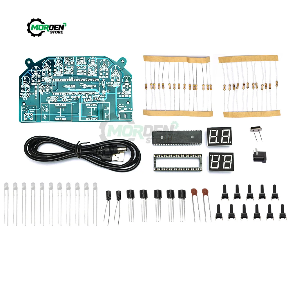 

51 MCU Memory Exerciser DIY Kit Circuit Electronic Suite Memory Training Practice Kit Accessoires for DIY Toys