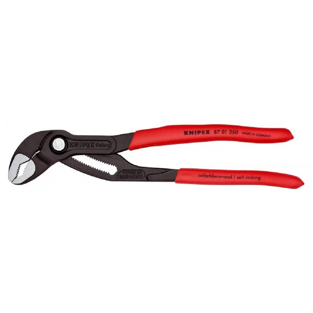 

Knipex Cobra Water Pump Pliers Hightech Chrome Vanadium Electric Steel forged multi stage oil hardened Pliers Knipex Tools