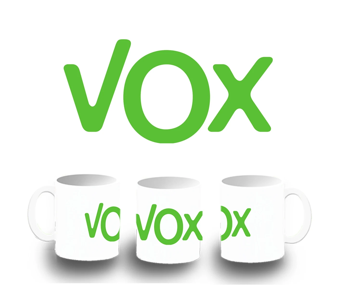 CUP LOGO PARTY VOX color mug